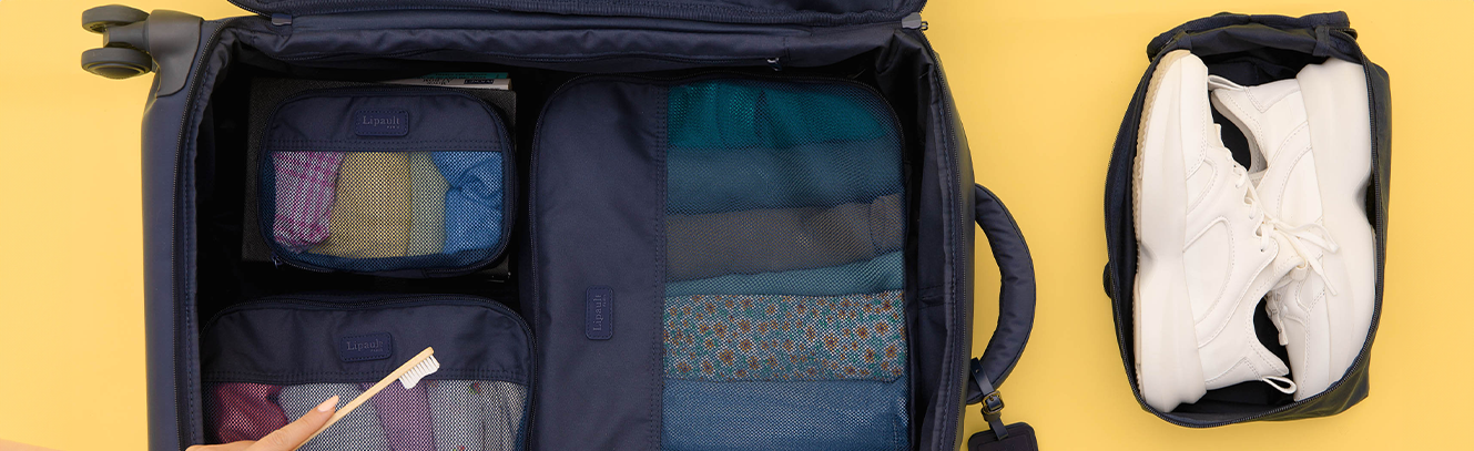 PACKING HACKS FOR TRAVELLING WITH LIPAULT LUGGAGE